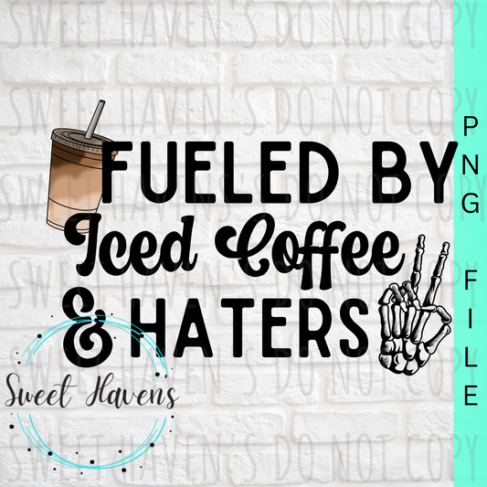 Fueled by iced coffee and Haters